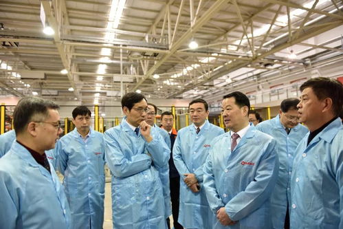 周育先調研凱盛科技蚌埠企業，強調推進電子專用材料研發與創新